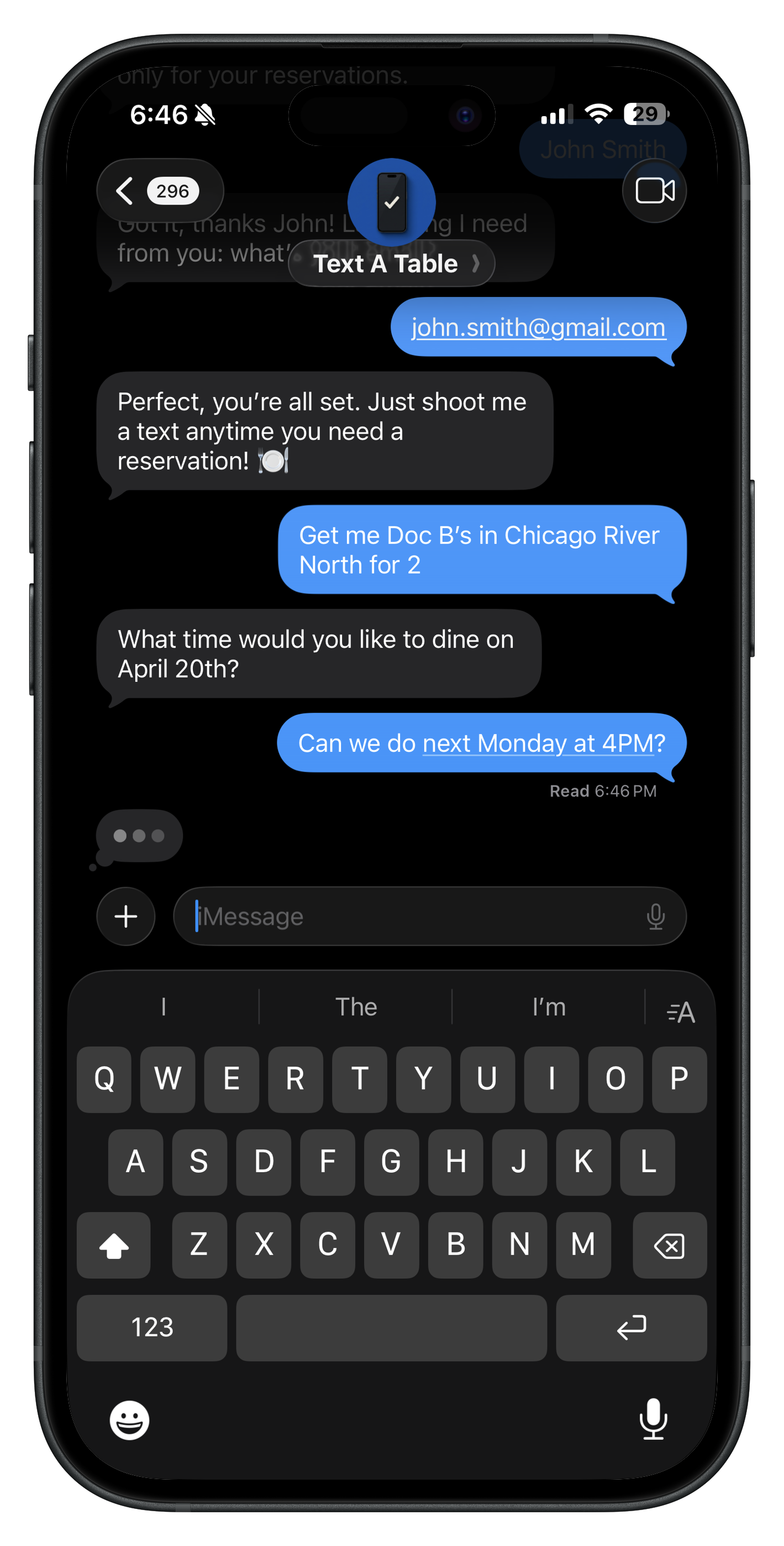 Completely in your texts